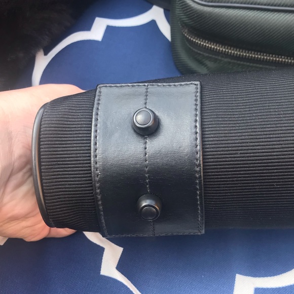 Authentic MONTBLANC bag leather trim wristlet - Picture 8 of 8